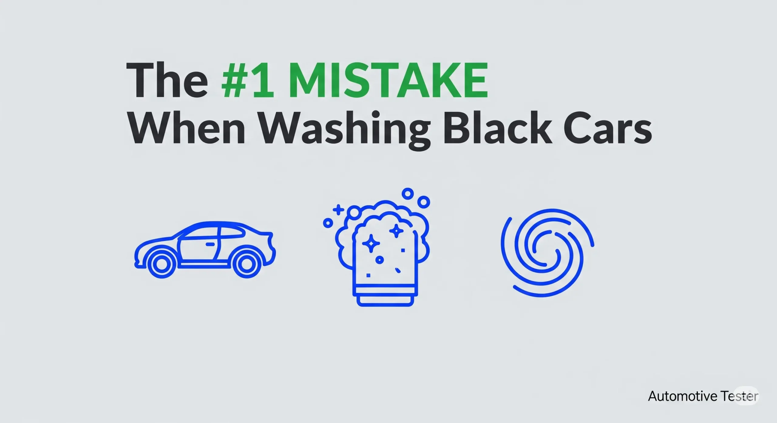 Why Your Black Car Still Looks Swirly After a Wash (And How to Fix It)