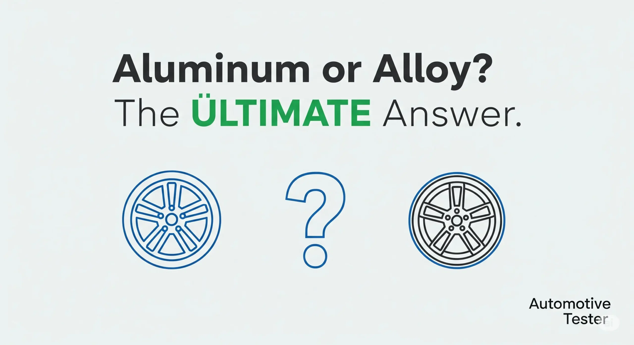 Aluminum Wheels vs. Alloy Wheels: What's the Real Difference?